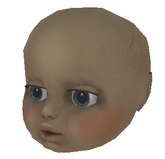 Community reference picture of Baby Head from the R.E.P.O. Fandom wiki.