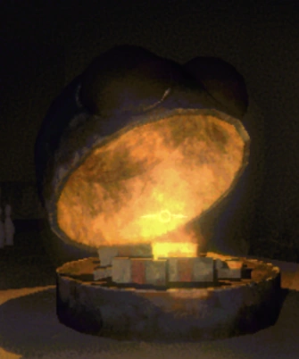 Illustrative community picture showing a Semibot on fire, showing its condition.