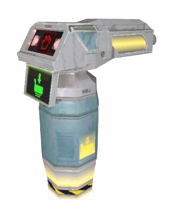 Community reference picture of C.A.R.T. Laser from the R.E.P.O. Fandom wiki.