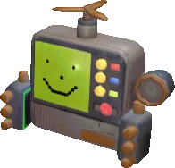 Community reference picture of Defibro from the R.E.P.O. Fandom wiki.