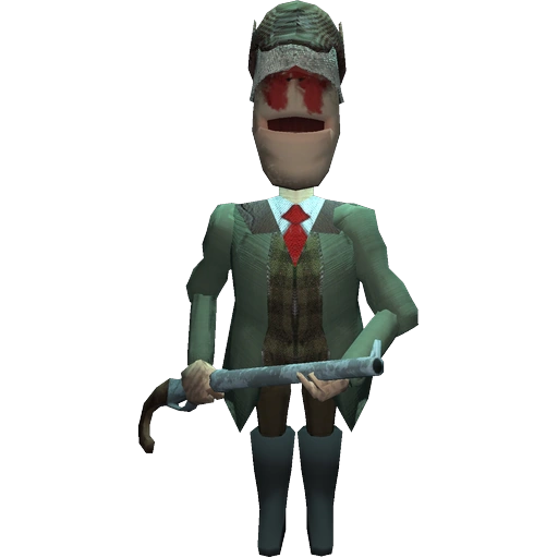 Community picture of the Huntsman, the runner that bursts into hay when it is hit, from the R.E.P.O. Fandom wiki.