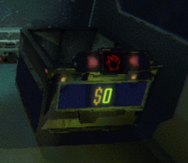 Illustrative community picture showing a cart and its floating value display.