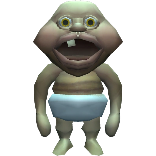 Community reference picture of Rugrat from the R.E.P.O. Fandom wiki.