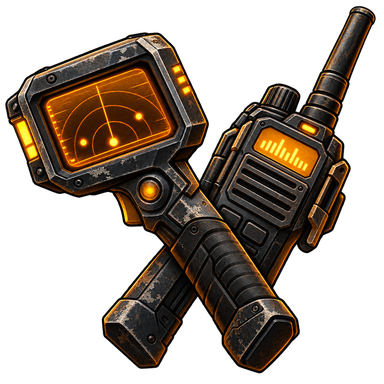 Generated gear scanner badge