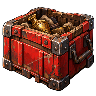 Generated salvage crate badge