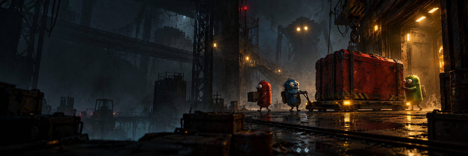 Original R.E.P.O.-inspired extraction scene created for this wiki interface.