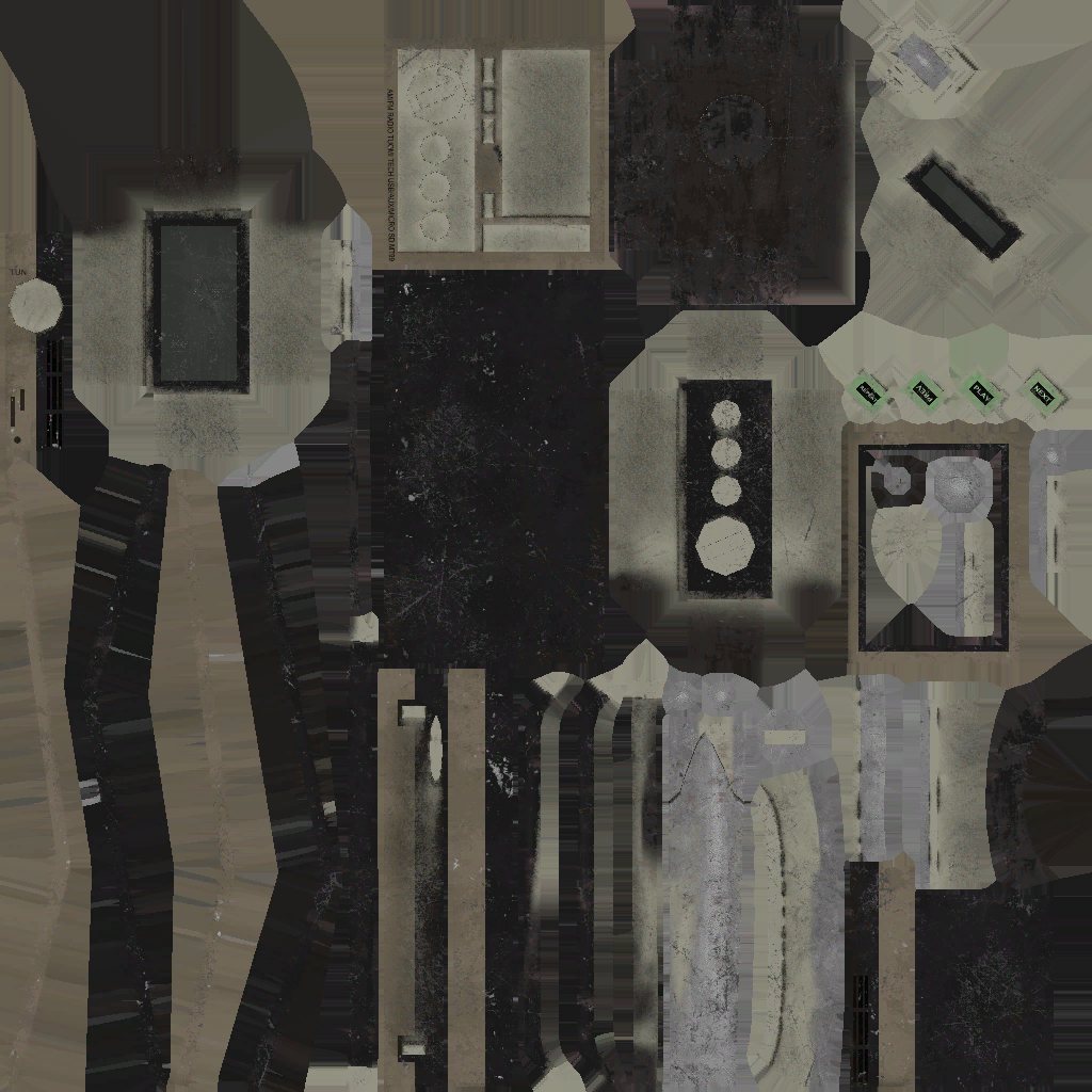 The game's colour texture of the radio the crew uses to talk.